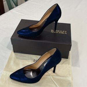 Badgley Mischka | Blue Iridescent Pumps | 7